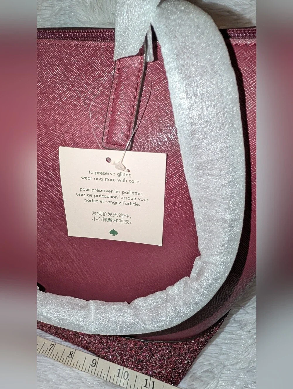 Kate Spade New York Greta Court Penny Tote Bag Cherrywood NWT